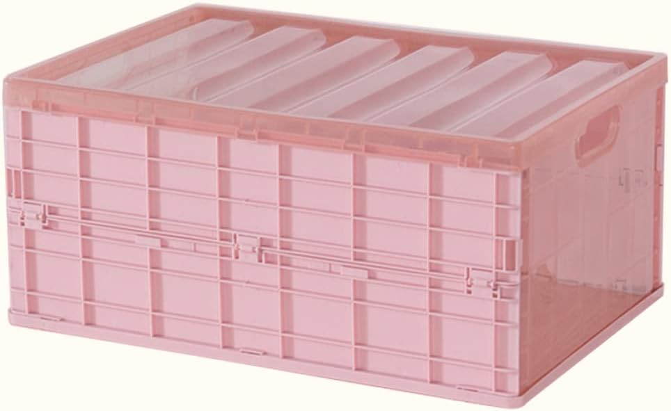 Portable Folding Storage Box Pp Plastic Case Dividers Collapsible Bin Small Box Foldable Container Home Kitchen Wardrobe Organizer